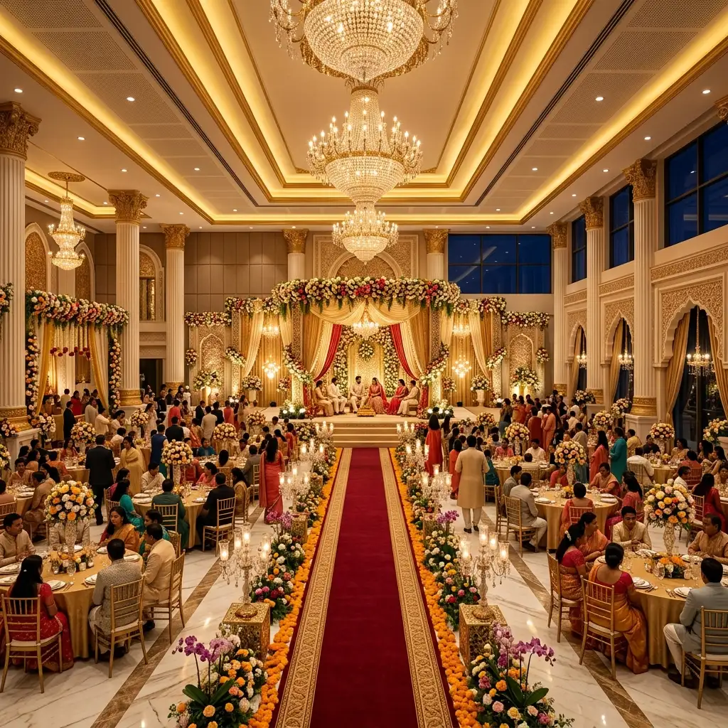 Premium AC marriage hall for weddings in Chennai