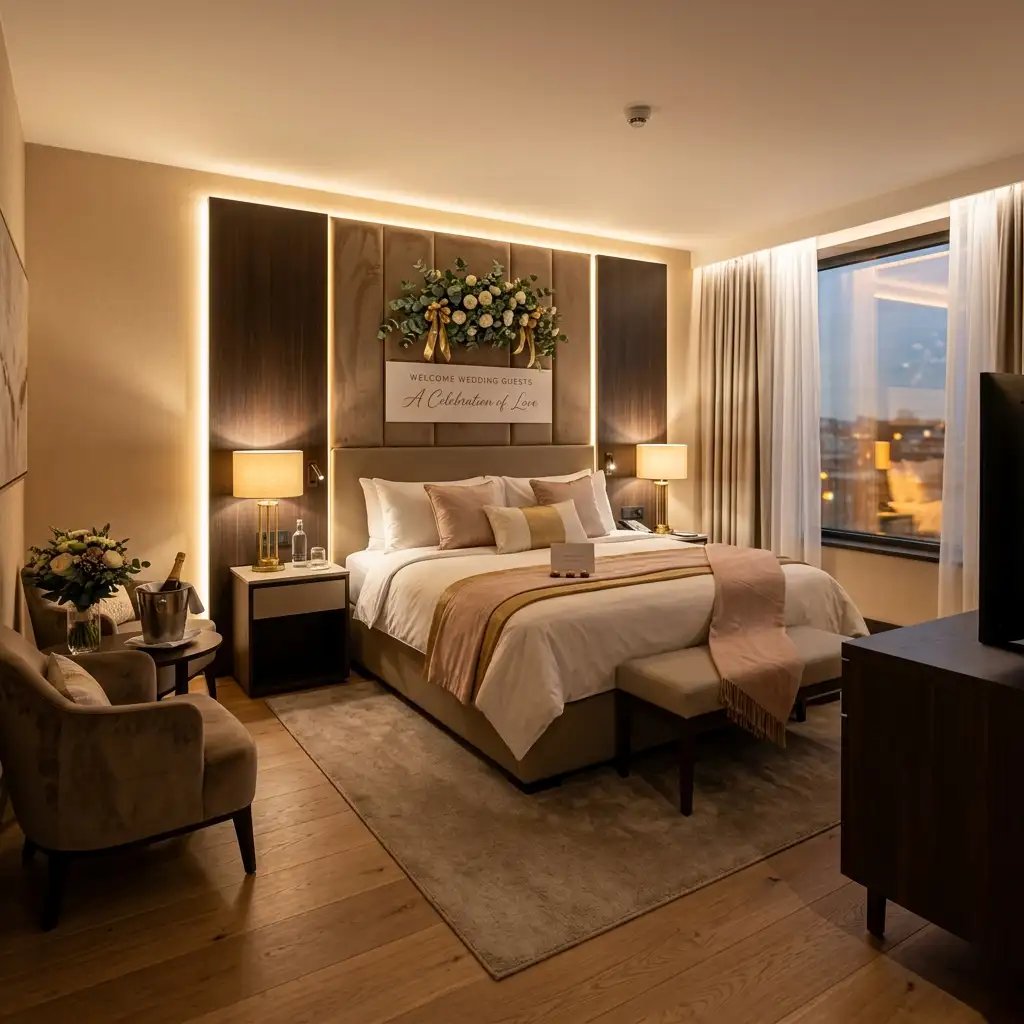 Guest accommodation for wedding families
