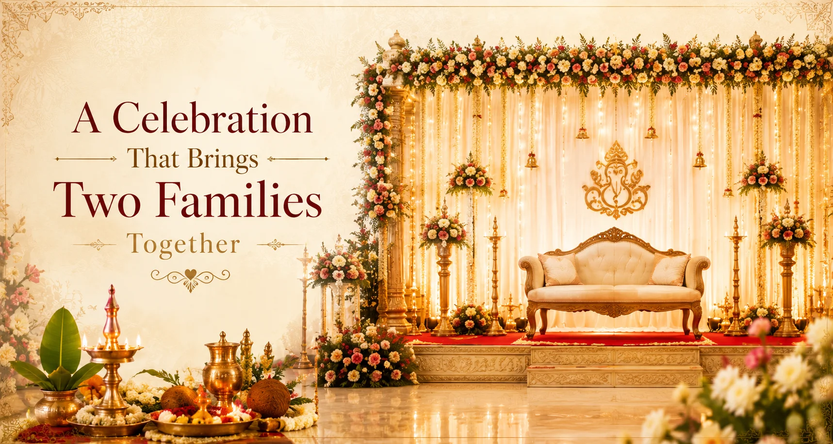 A Celebration That Brings Two Families   Together